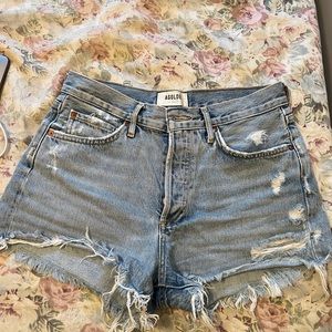 Agolde high waisted parker shorts. Only worn once